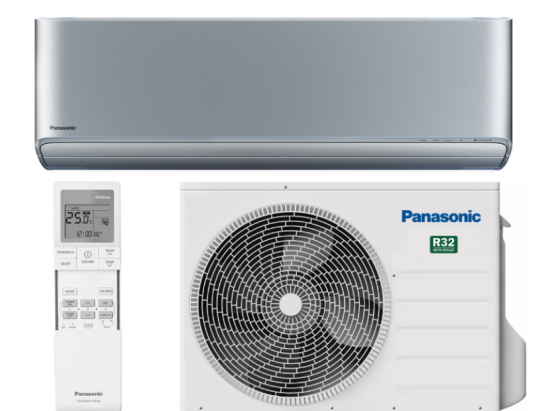 Panasonic Design silver CS-XZ25ZKEW/CU-Z25ZKE