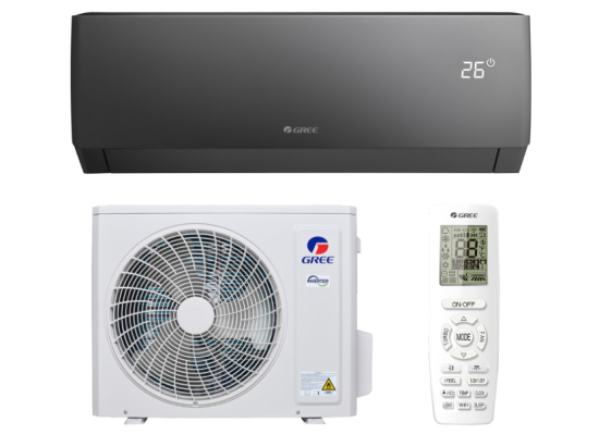 Gree Pular ARCTIC GWH09AGCXB-K6DNA4F (Black)